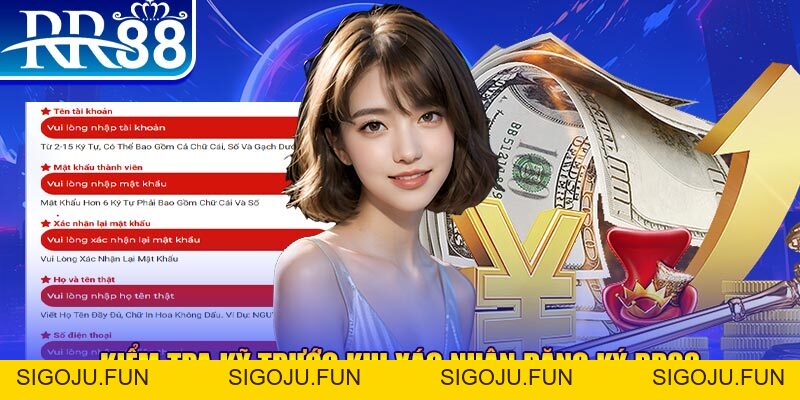 Đăng Ký RR88 - Hướng Dẫn Cách Tạo Tài Khoản Nhanh Chóng - Sigoju