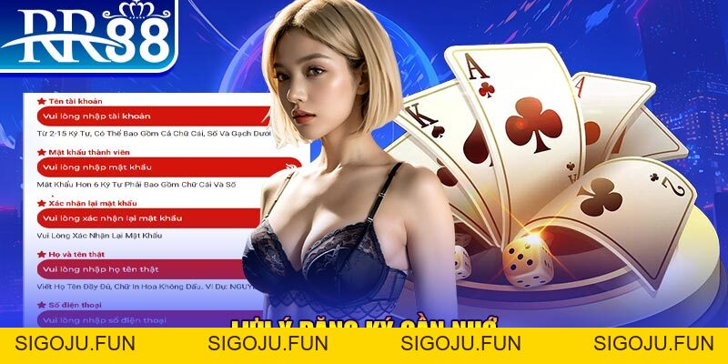 Đăng Ký RR88 - Hướng Dẫn Cách Tạo Tài Khoản Nhanh Chóng - Sigoju